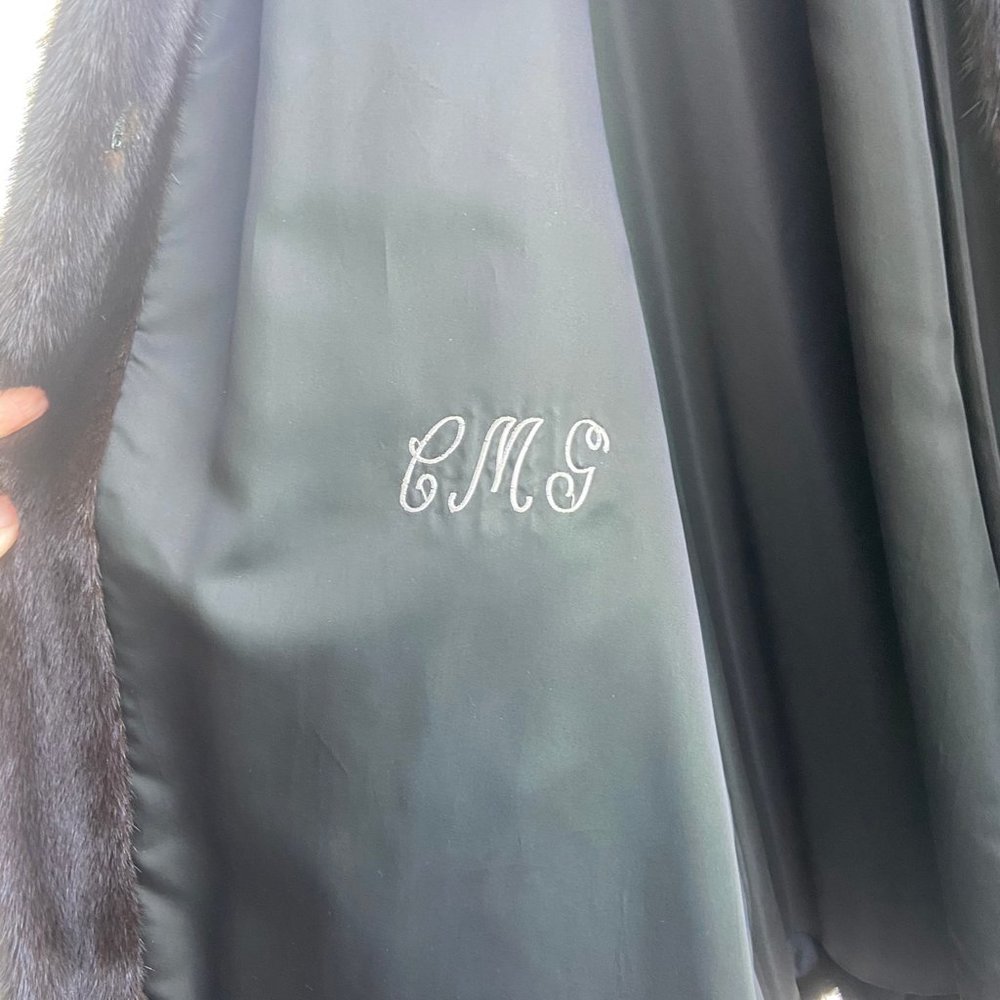 Mahogany Mink Swing Coat - Picture 4 of 14